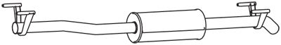 Centre Muffler DINEX 56378
