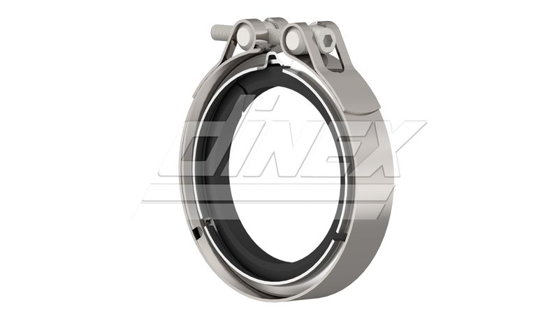 DINEX 5AL012 Clamping Piece, exhaust system