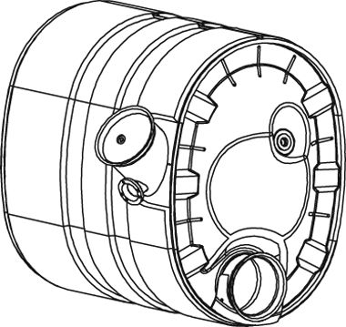 Centre Muffler DINEX 64408
