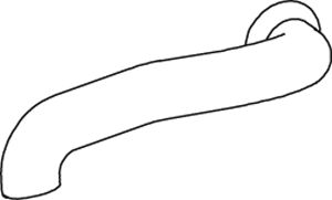 Exhaust Pipe DINEX 64792