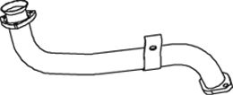 Exhaust Pipe DINEX 66104