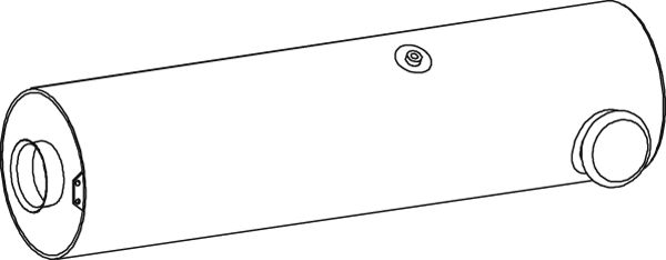 DINEX 66345 Rear Muffler