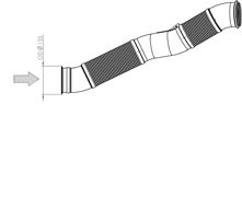 Exhaust Pipe DINEX 67200