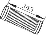 Exhaust Pipe DINEX 68085
