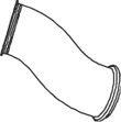 Exhaust Pipe DINEX 68088