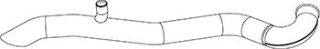 DINEX 68744 Exhaust Pipe