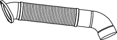 Exhaust Pipe DINEX 69164