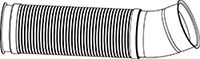 DINEX 6LA000 Exhaust Pipe