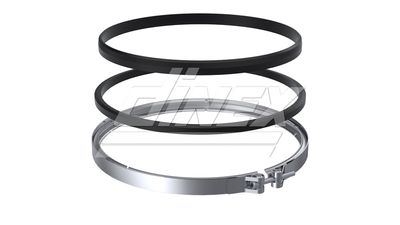 Gasket, exhaust pipe DINEX 6LL016