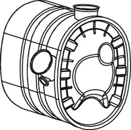 DINEX 80486 Centre/Rear Muffler