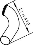 Exhaust Pipe DINEX 80746