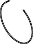 DINEX 80923 Rubber Mount, muffler