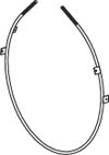 DINEX 80940 Rubber Mount, muffler