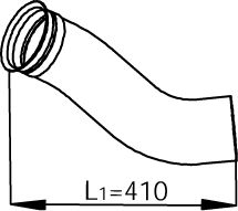 Exhaust Pipe DINEX 81132