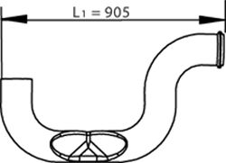 Exhaust Pipe DINEX 81719