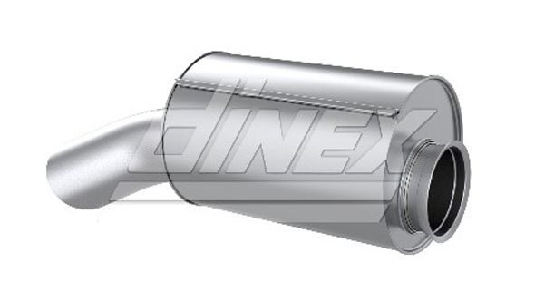 DINEX 8AC025 Rear Muffler