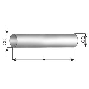 Exhaust Pipe, universal DINEX 93371