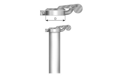 Rain Flap, tailpipe DINEX 98427