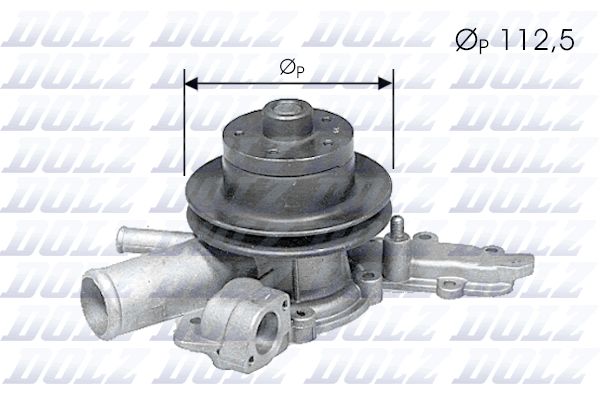 DOLZ A135 Water Pump, engine cooling