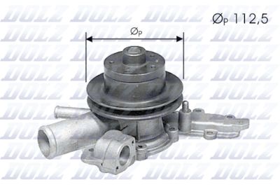Water Pump, engine cooling DOLZ A135