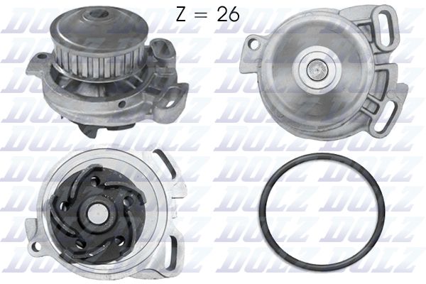 DOLZ A152 Water Pump, engine cooling