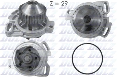 Water Pump, engine cooling DOLZ A158