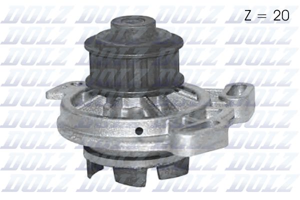 DOLZ A162 Water Pump, engine cooling
