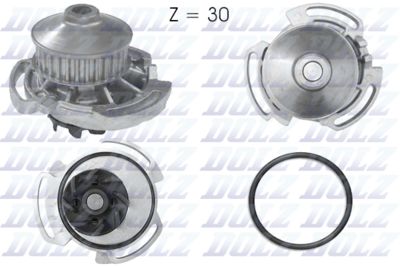 Water Pump, engine cooling DOLZ A164