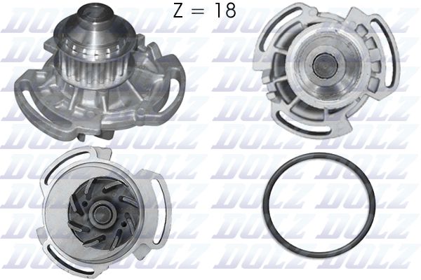 DOLZ A170 Water Pump, engine cooling
