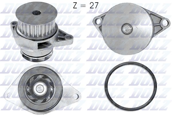 DOLZ A188 Water Pump, engine cooling