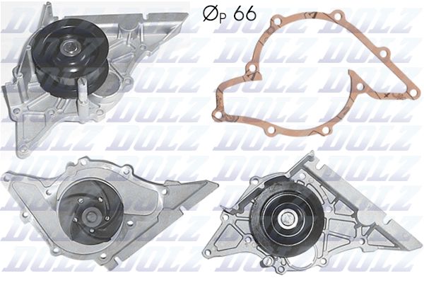 DOLZ A194 Water Pump, engine cooling