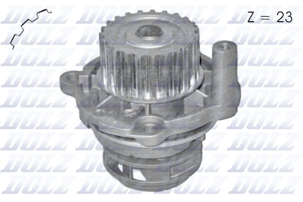 DOLZ A198 Water Pump, engine cooling