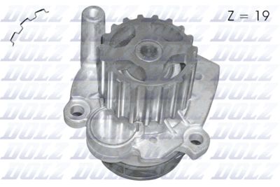 Water Pump, engine cooling DOLZ A206