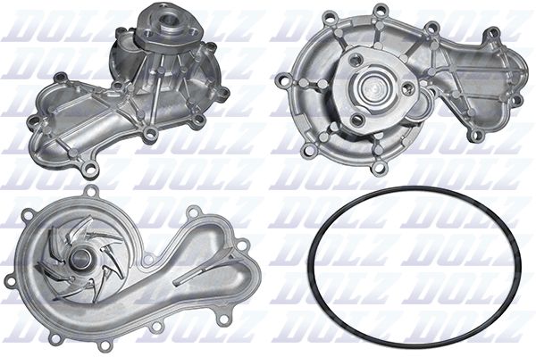 DOLZ A227 Water Pump, engine cooling