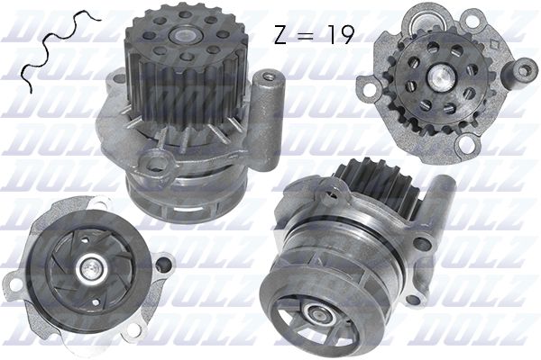 DOLZ A251 Water Pump, engine cooling