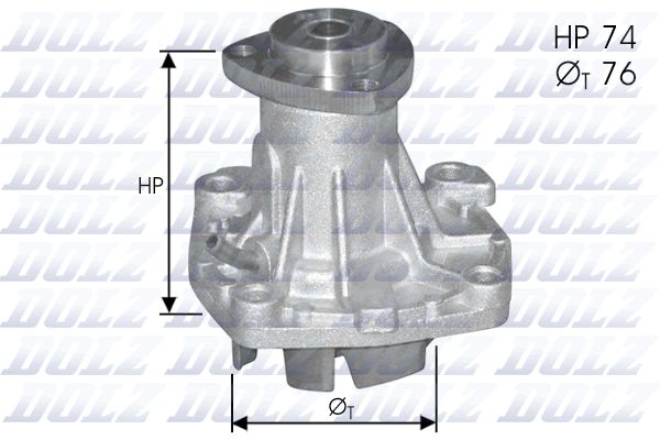DOLZ A341ST Water Pump, engine cooling