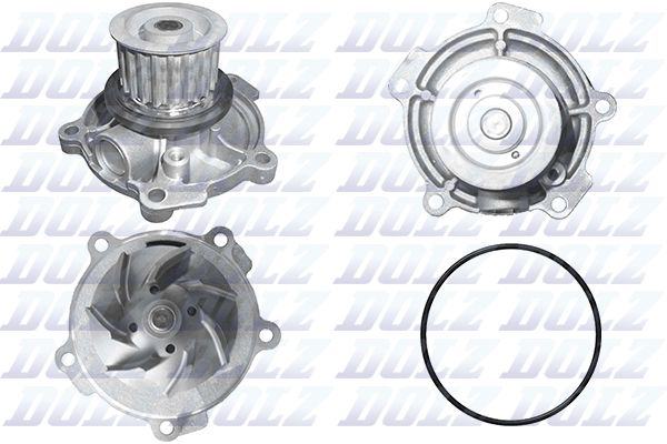 DOLZ A342 Water Pump, engine cooling