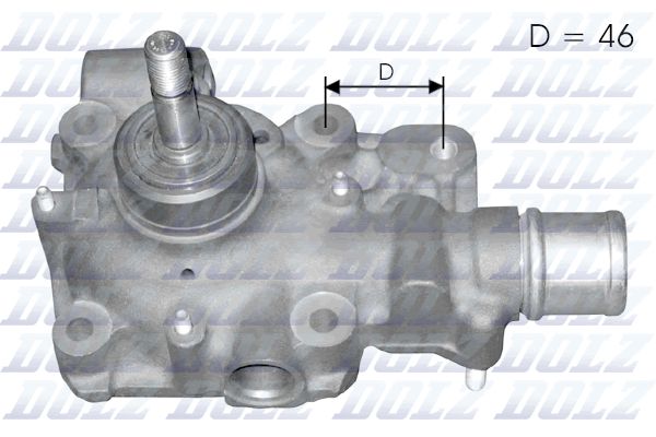 DOLZ B120 Water Pump, engine cooling