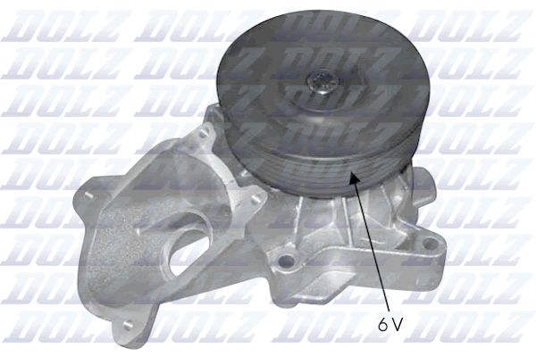 DOLZ B224 Water Pump, engine cooling