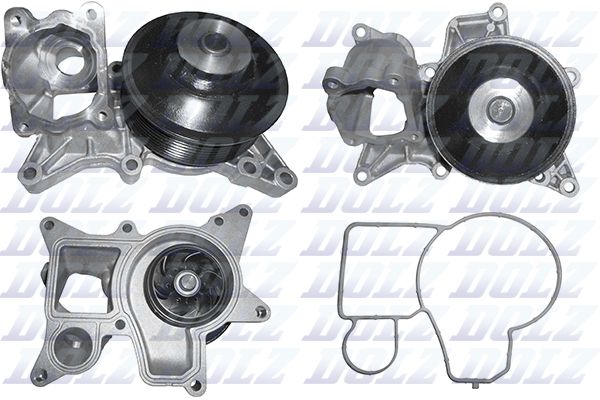 DOLZ B237 Water Pump, engine cooling