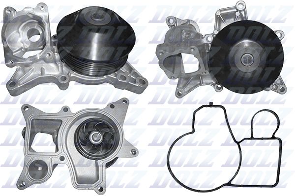 DOLZ B238 Water Pump, engine cooling
