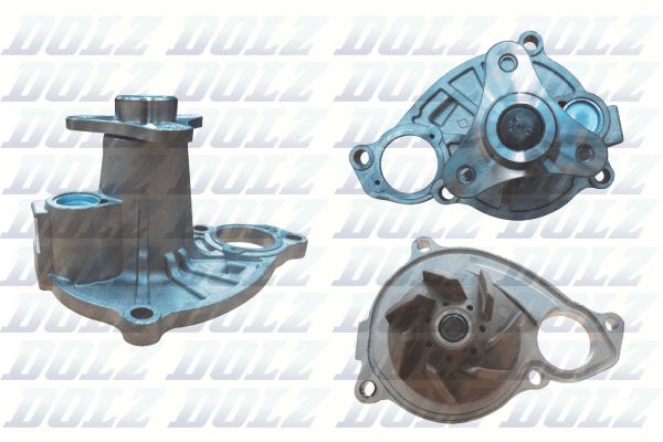 DOLZ B262 Water Pump, engine cooling