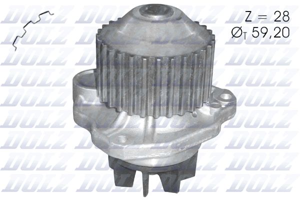 DOLZ C123 Water Pump, engine cooling
