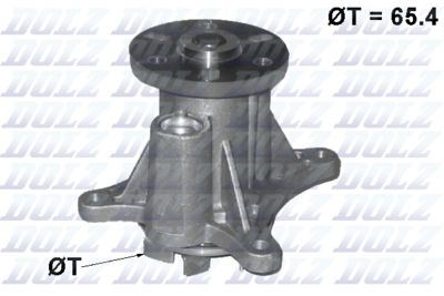 Water Pump, engine cooling DOLZ C137