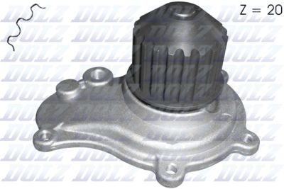 Water Pump, engine cooling DOLZ C141