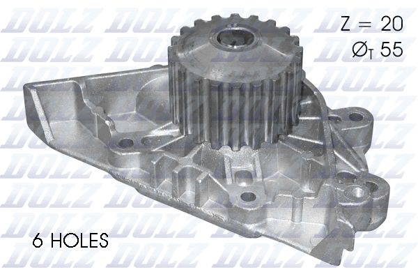 DOLZ C144 Water Pump, engine cooling