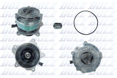 Water Pump, engine cooling DOLZ D329