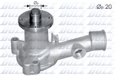 Water Pump, engine cooling DOLZ F117