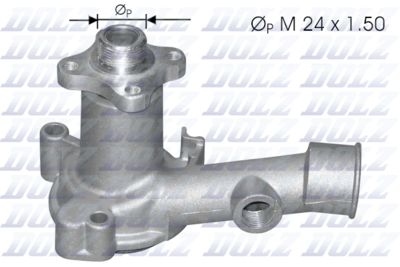 Water Pump, engine cooling DOLZ F128
