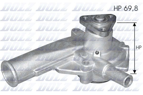 DOLZ F137 Water Pump, engine cooling